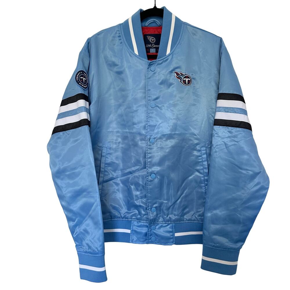 Tennessee Titans L 22nd Element Member Exclusive Varisty Bomber Jacket Football